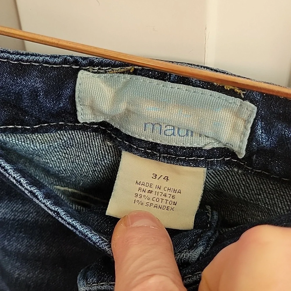 Maurice’s Jean Shorts size 3/4 - Picture 3 of 5